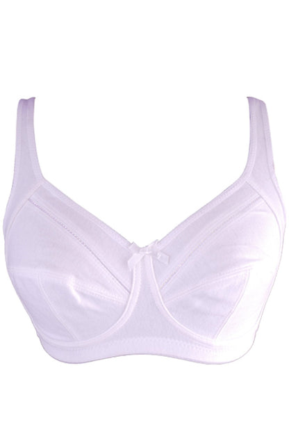 BLS Celia Non Wired And Non Padded Cotton Bra White