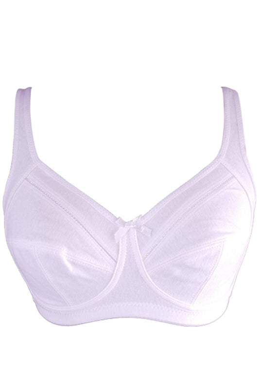 BLS Celia Non Wired And Non Padded Cotton Bra White