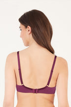 BLS Celine Wired And Light Padded Bra Respberry 32C