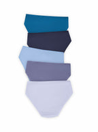 BLS Clover Mid Rise Cotton Panty Pack Of 5 M