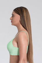 BLS Colma Non Wired And Padded Cotton Bra Sea Green 34D
