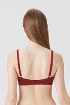 BLS Colo Wired And Padded Cotton Bra Hena 32C