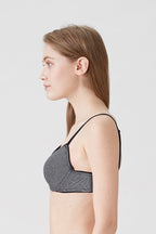 BLS Colo Wired And Padded Cotton Bra YD Black 34B