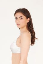 BLS Cora Non wired And Non Padded Cotton Bra Vanilla 34D