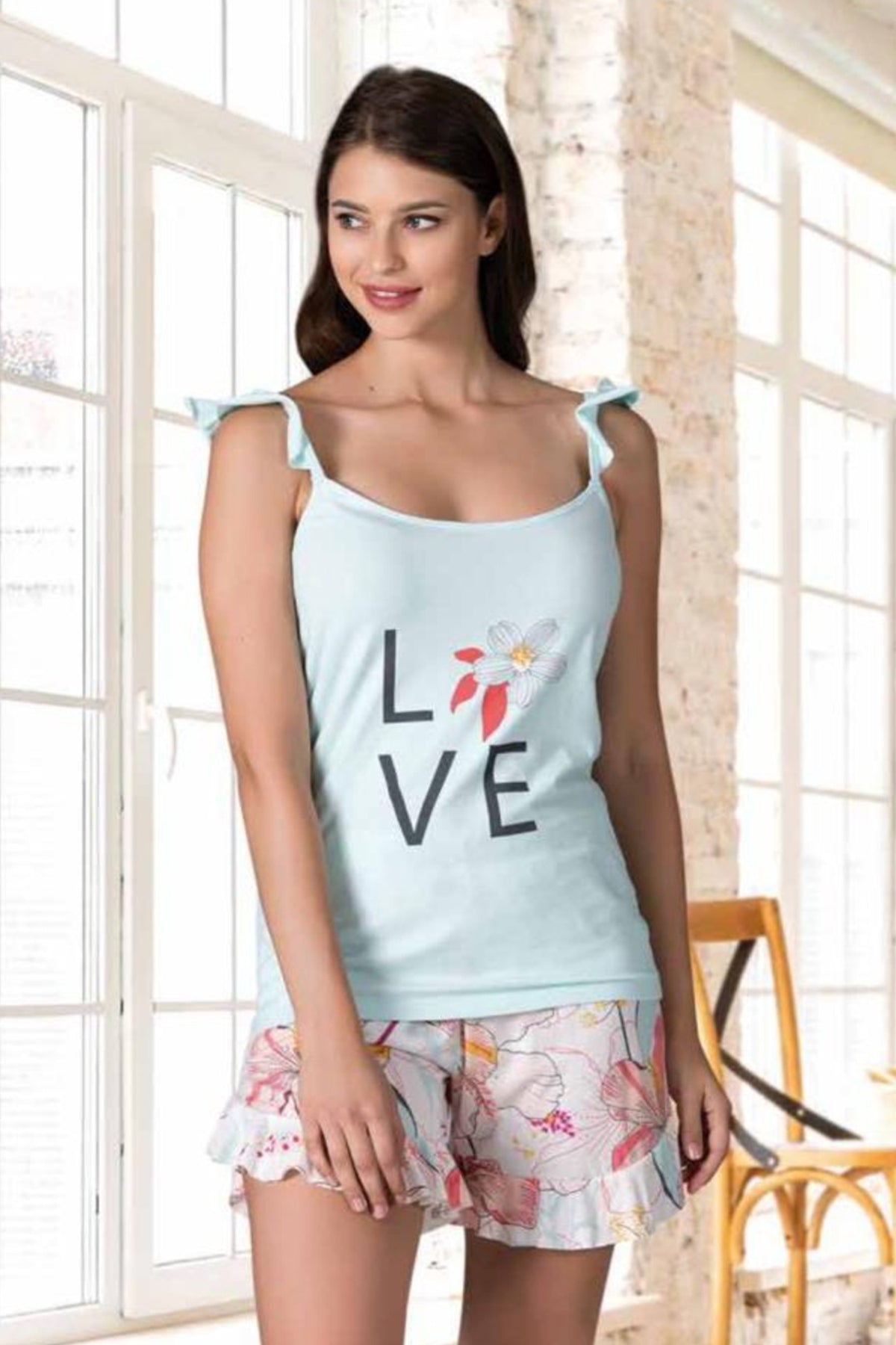 BLS Ece Cotton Short Set