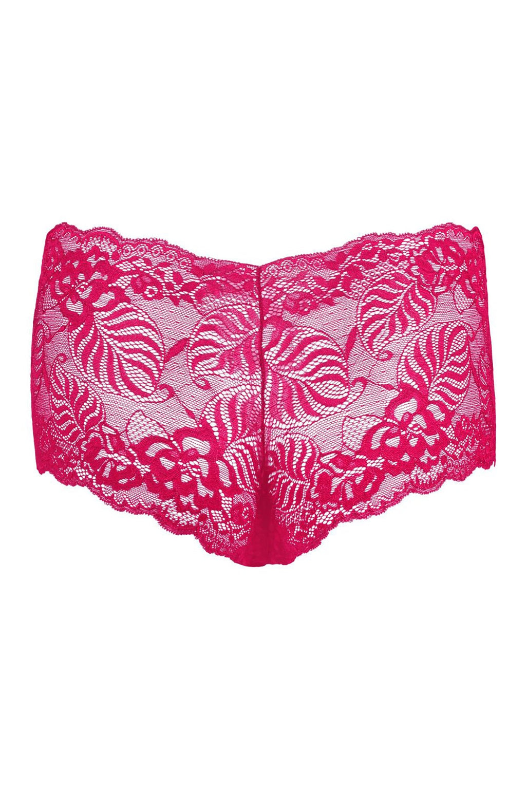 BLS Liza Lace Boyshort Fuchsia