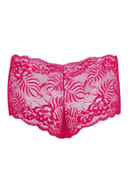 BLS Liza Lace Boyshort Fuchsia