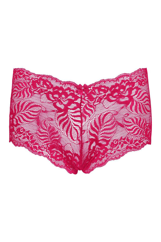 BLS Liza Lace Boyshort Fuchsia