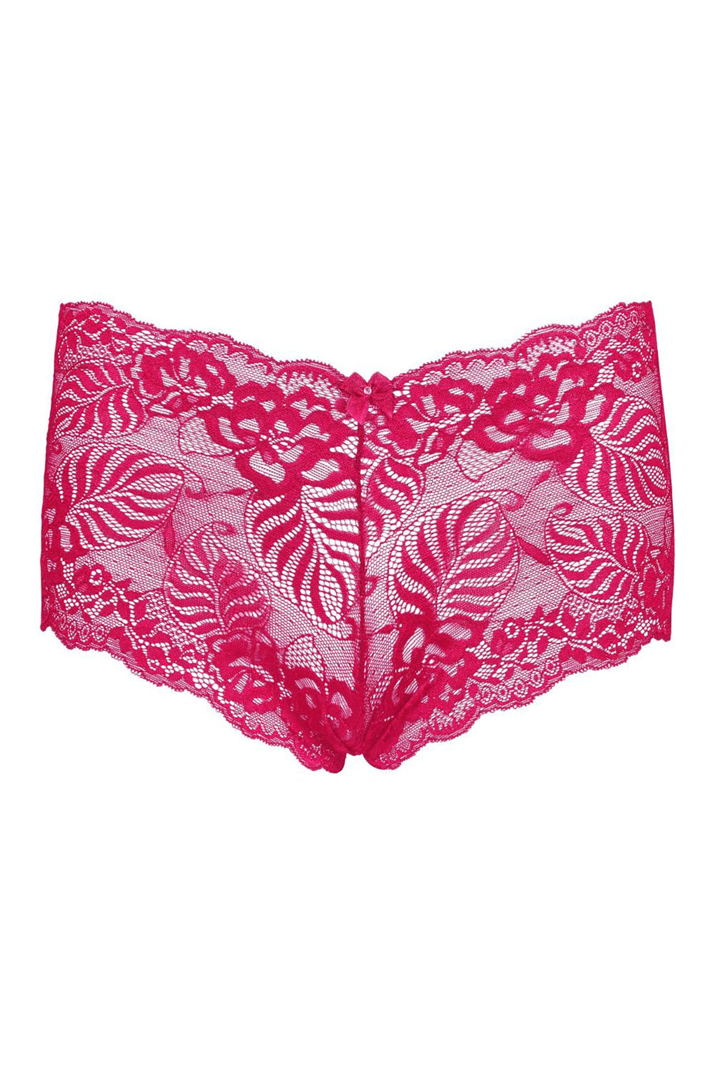BLS Liza Lace Boyshort Fuchsia