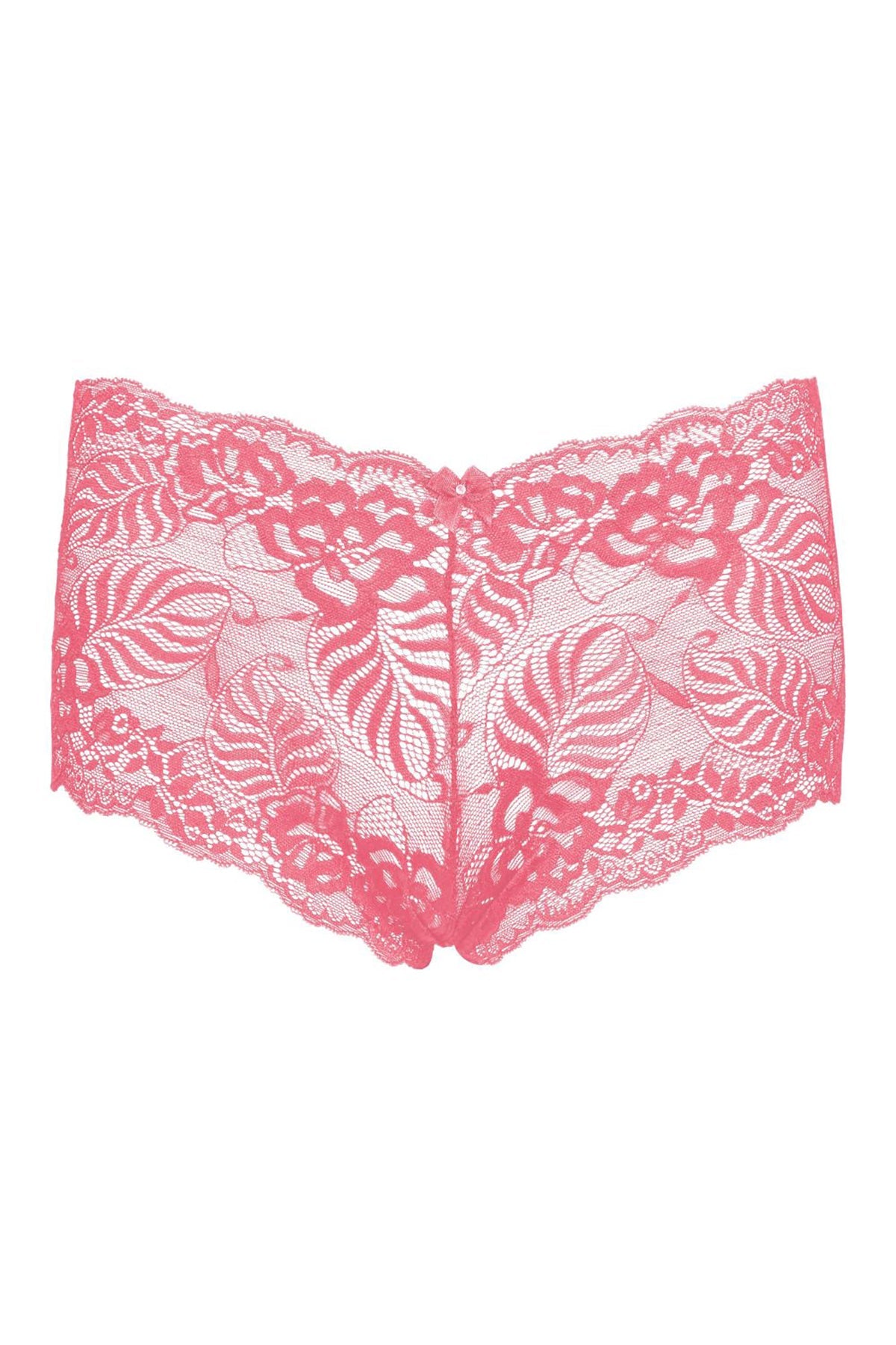 BLS Liza Lace Boyshort Pomegranate