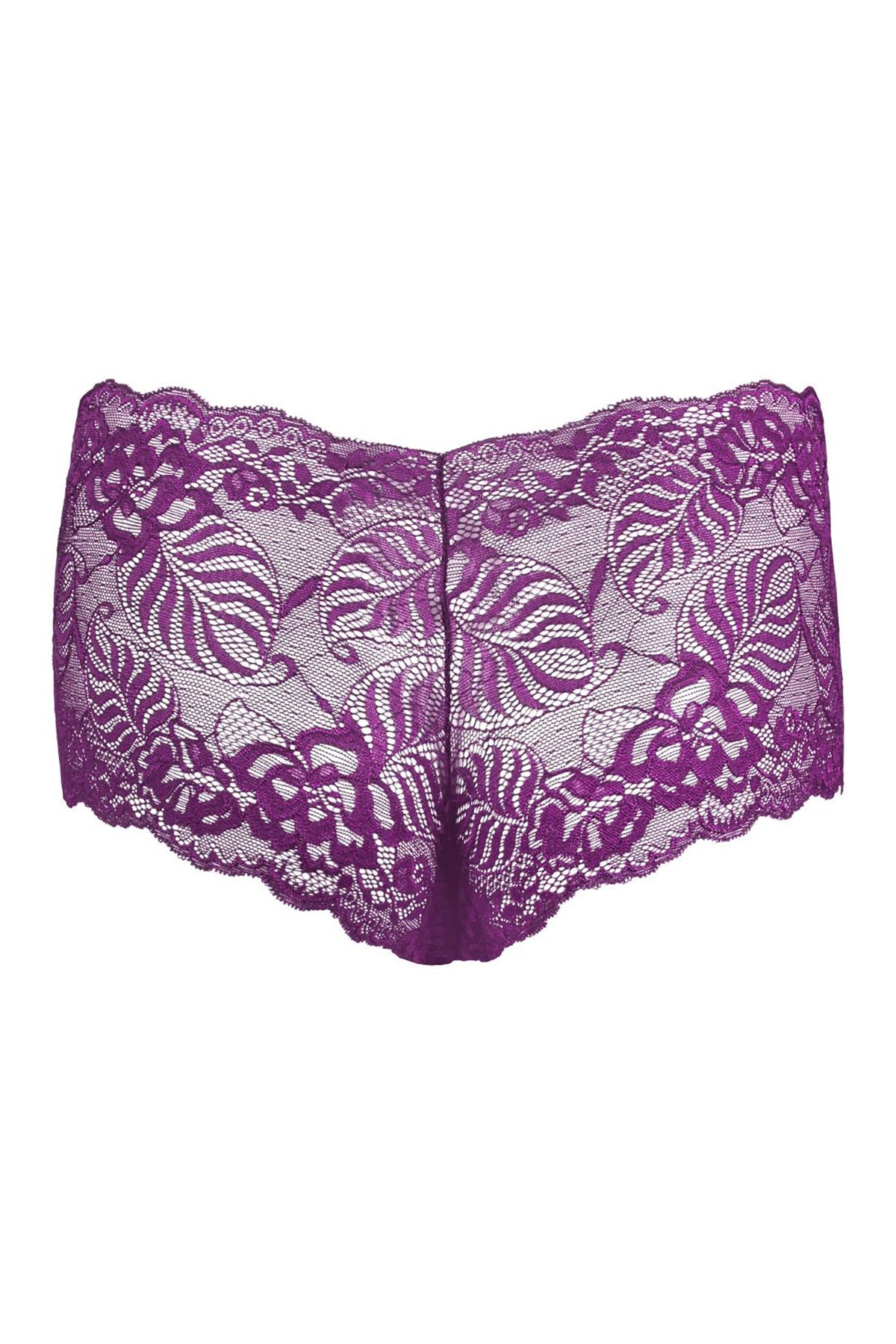 BLS Liza Lace Boyshort Purple
