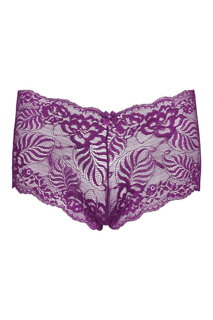 BLS Liza Lace Boyshort Purple