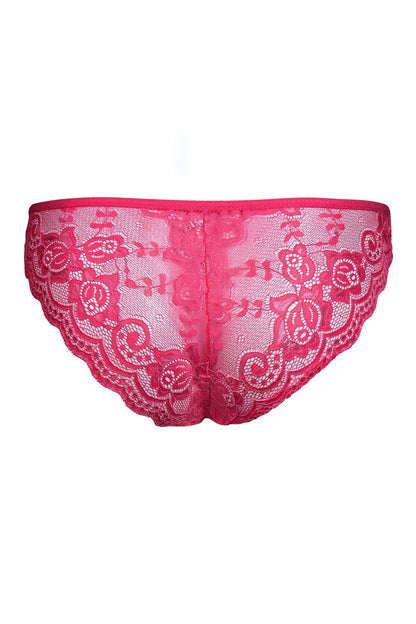 BLS Lulu Lace Panty Fuchsia