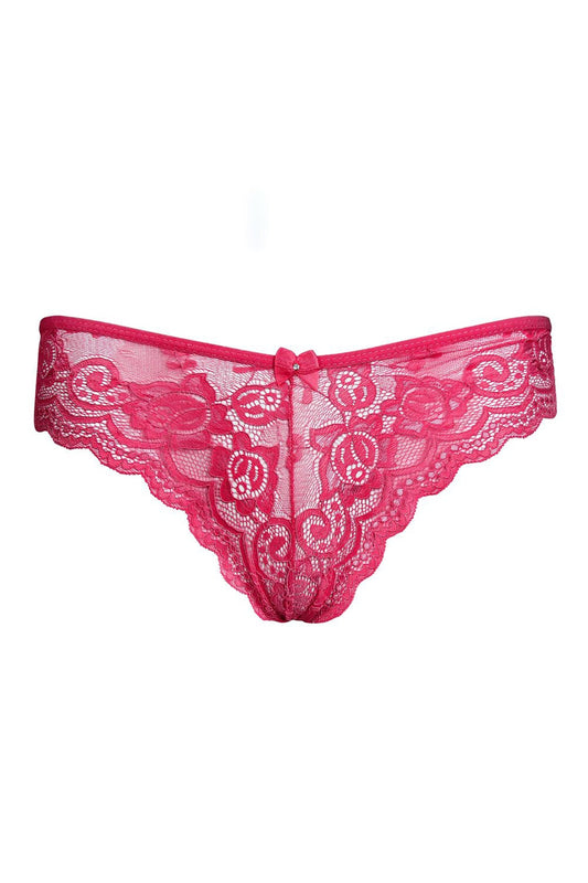BLS Lulu Lace Panty Fuchsia