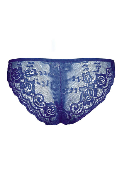 BLS Lulu Lace Panty Navy Blue
