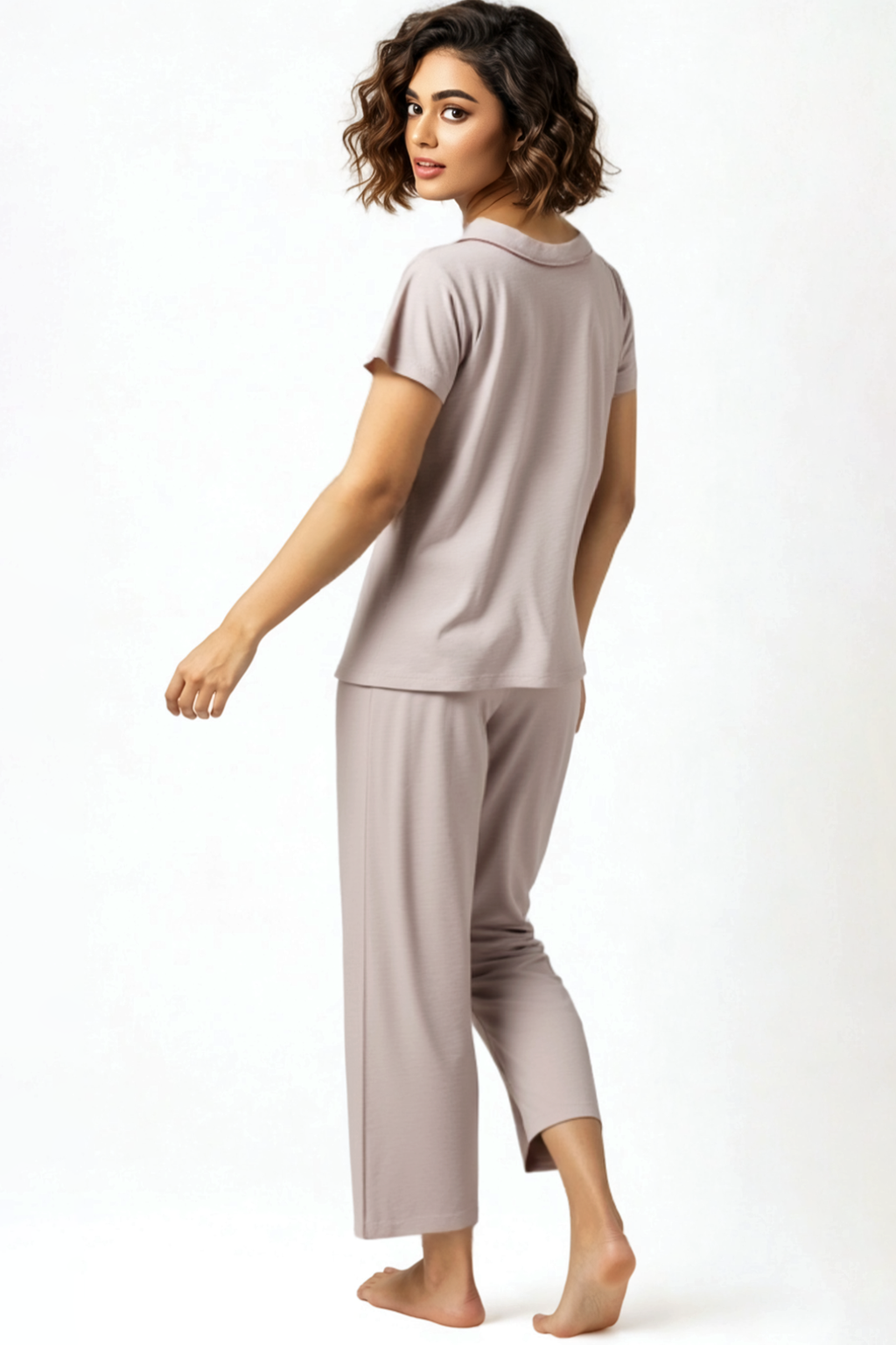 BLS Misty Viscose Pajama Set Ivory