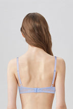BLS Paza Wired And Padded Cotton Bra Light Blue 32C