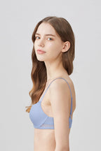 BLS Paza Wired And Padded Cotton Bra Light Blue 34B