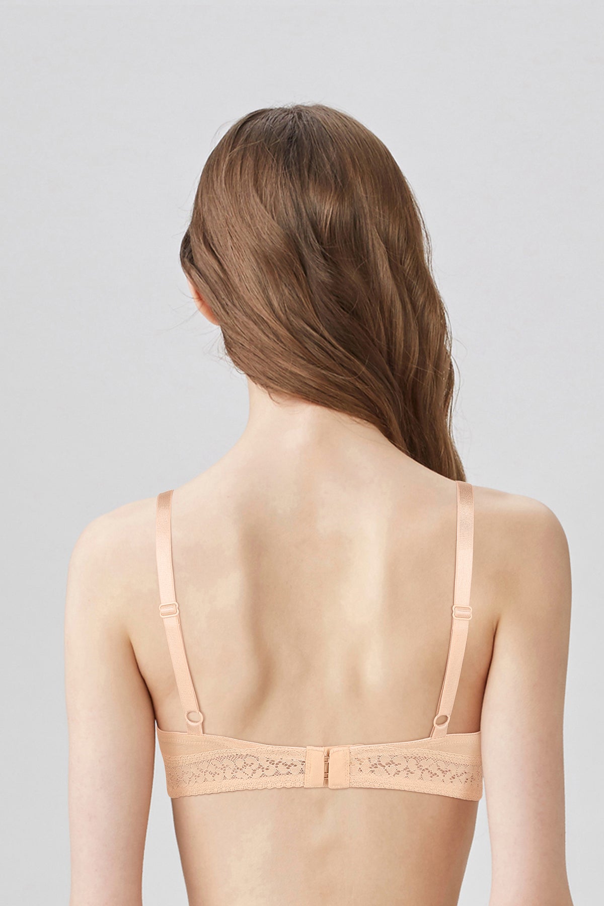 BLS Paza Wired And Padded Cotton Bra Skin 32C
