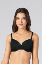 BLS Pixie Wired And Padded Bra Black
