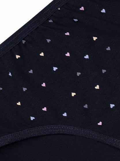 BLS Primula Mid Rise Cotton Panty Pack Of 5