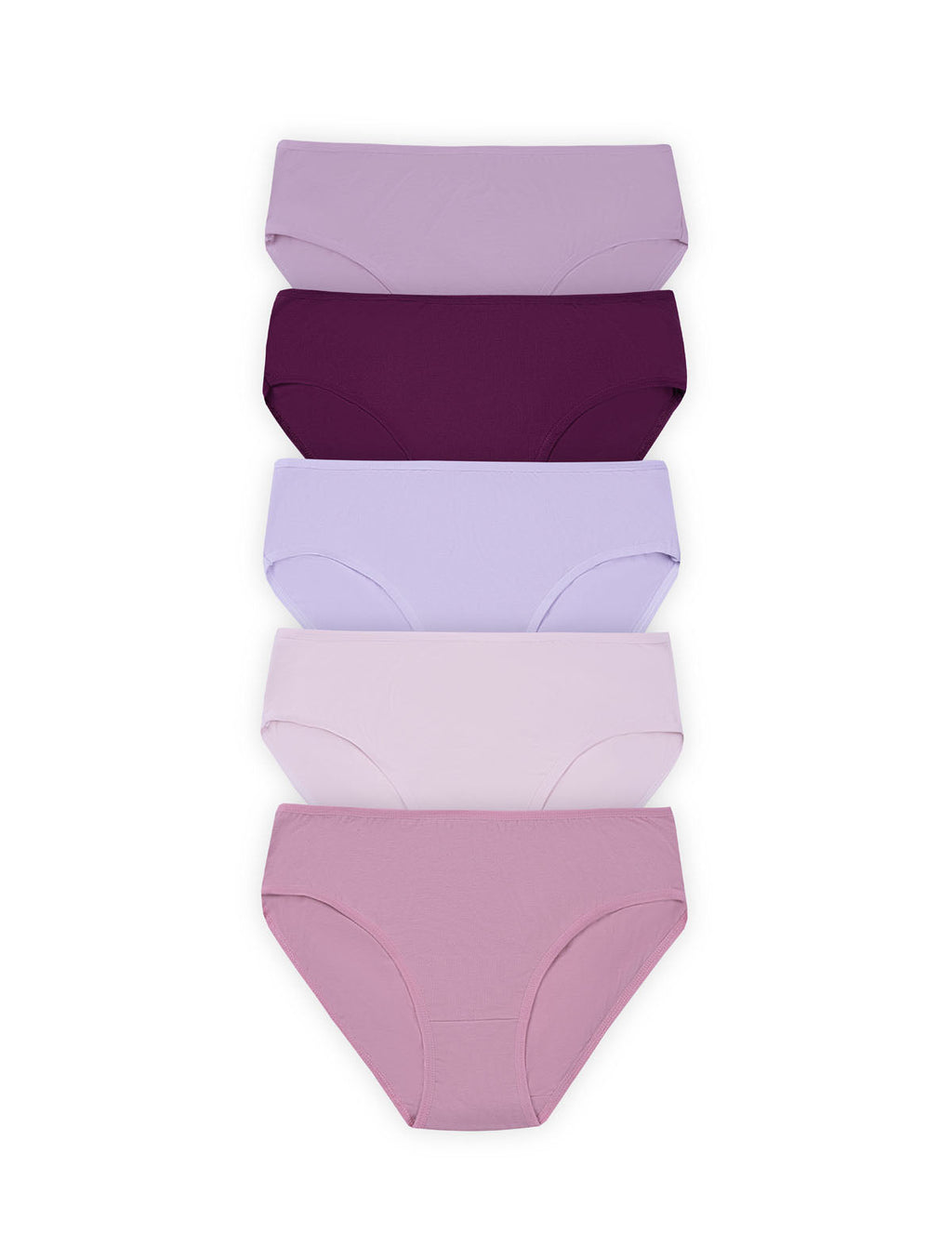 BLS Rosa Mid Rise Cotton Panty Pack Of 5
