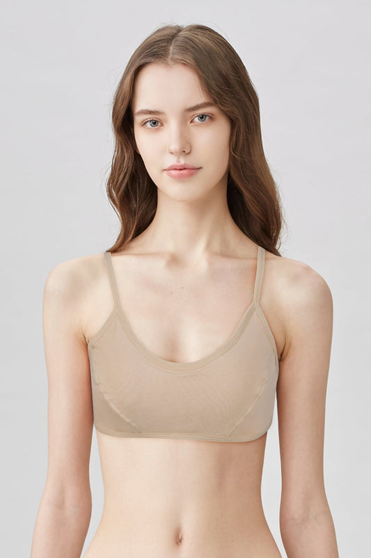 BLS Zekiya Cotton Teen Bra Beige