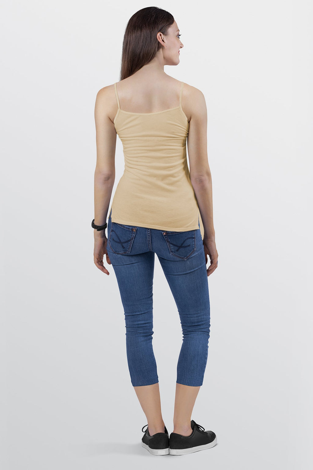 BLS Colleen Stretchable Cotton Camisole Beige