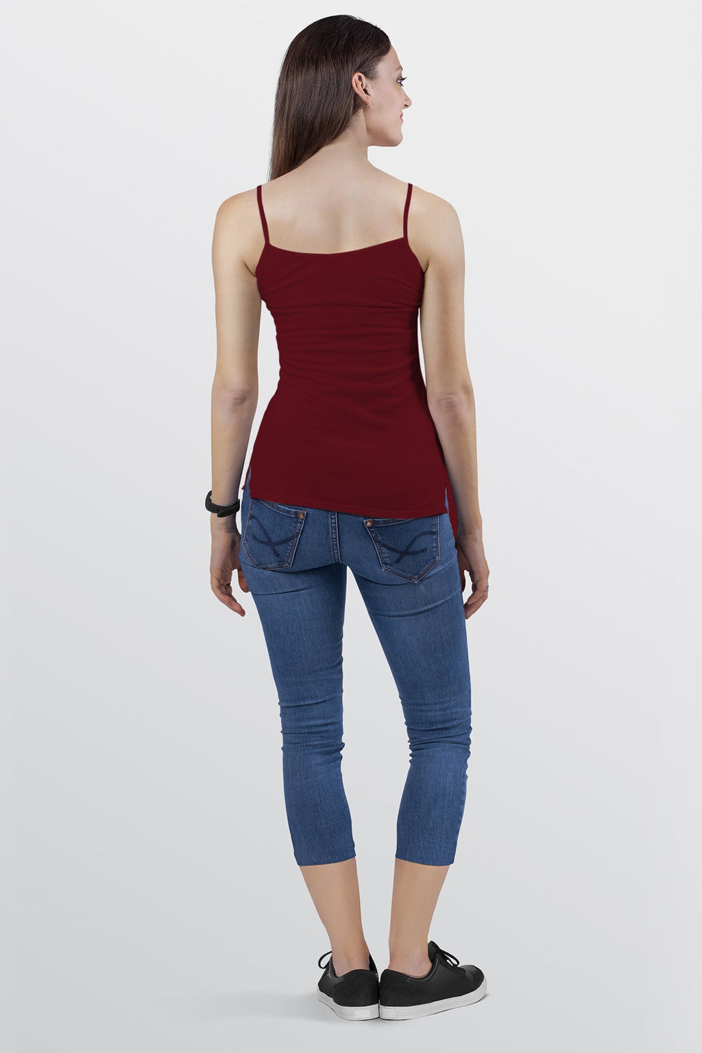 BLS Colleen Stretchable Cotton Camisole Bordo