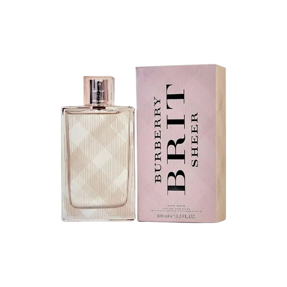 Burberry Brit Sheer Eau De Toilette For Women 100ml