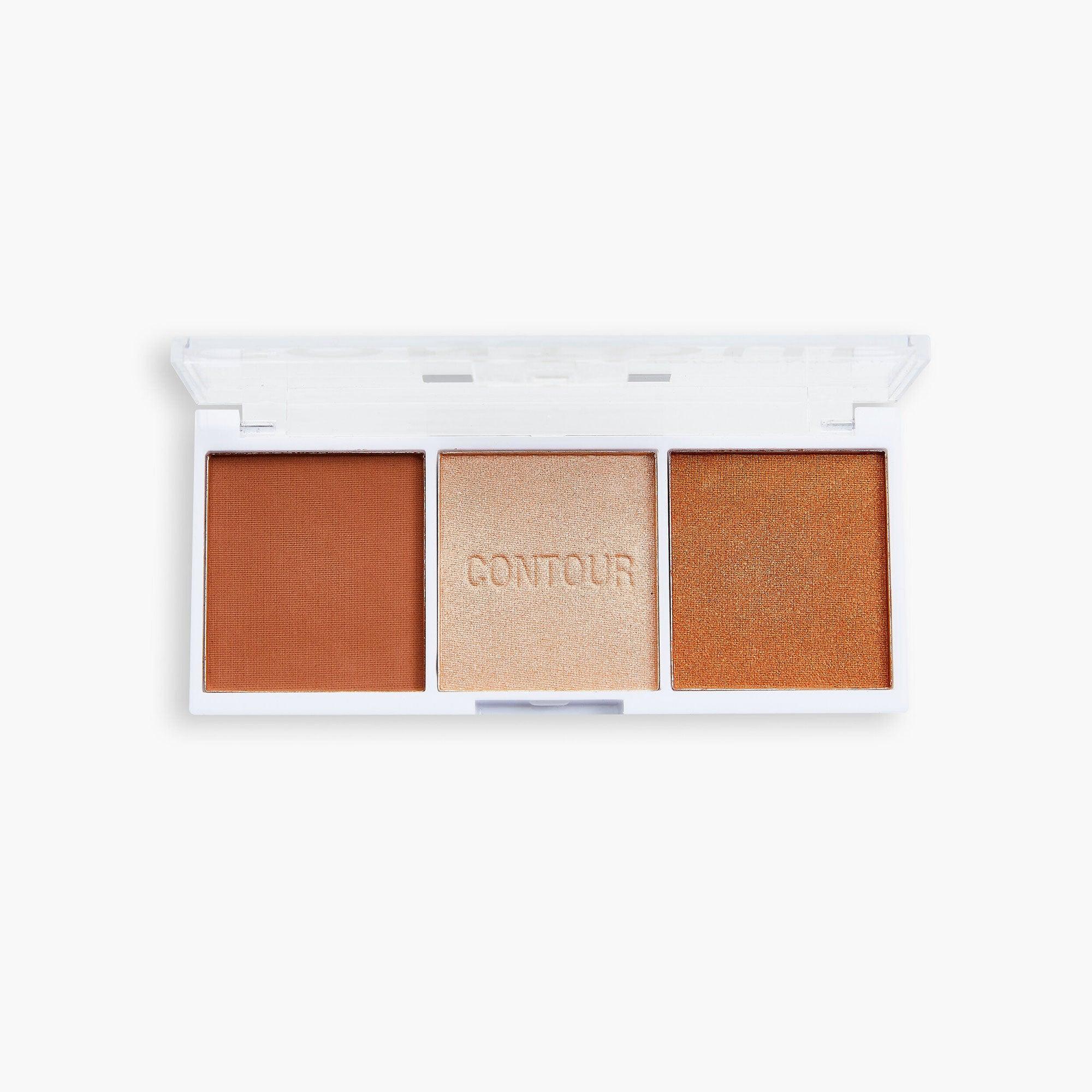 Revolution Relove Colour Play Contour Trio Palette Baked Sugar