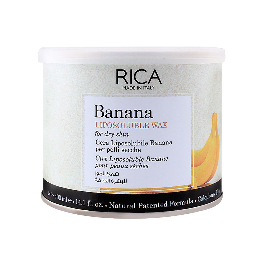 Rica Banana Liposoluble Wax For Dry Skin 400ml