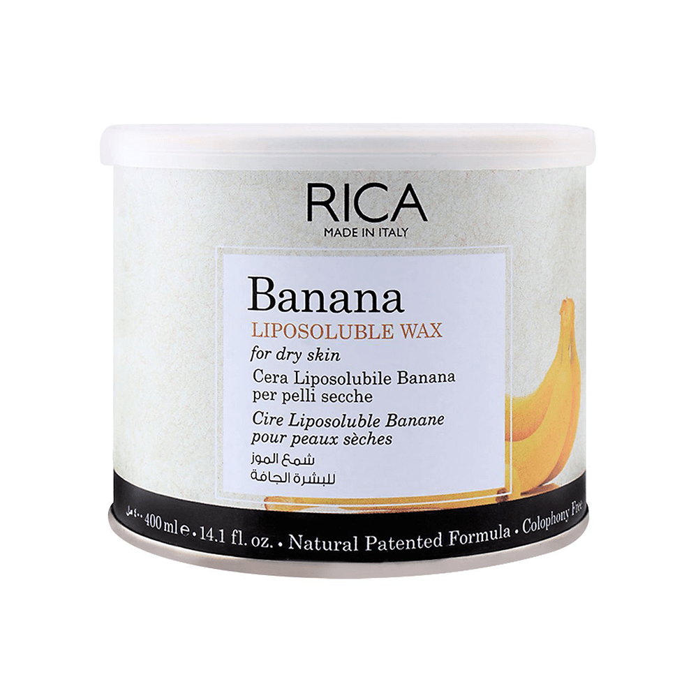 Rica Banana Liposoluble Wax For Dry Skin 400ml - TheSkinFit
