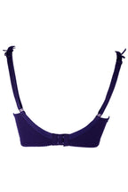 BLS Barbola Wired And Padded Bra Navy Blue 34C