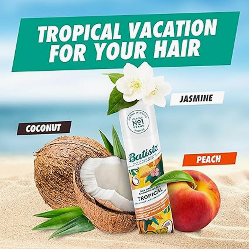 Batiste Dry Shampoo Coconut & Exotic Tropical 200ml
