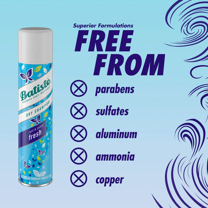 Batiste Dry Shampoo Light & Breezy Fresh  200ml