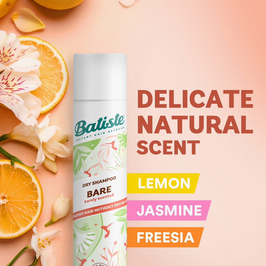 Batiste Dry Shampoo Natural & Light Bare 200ml