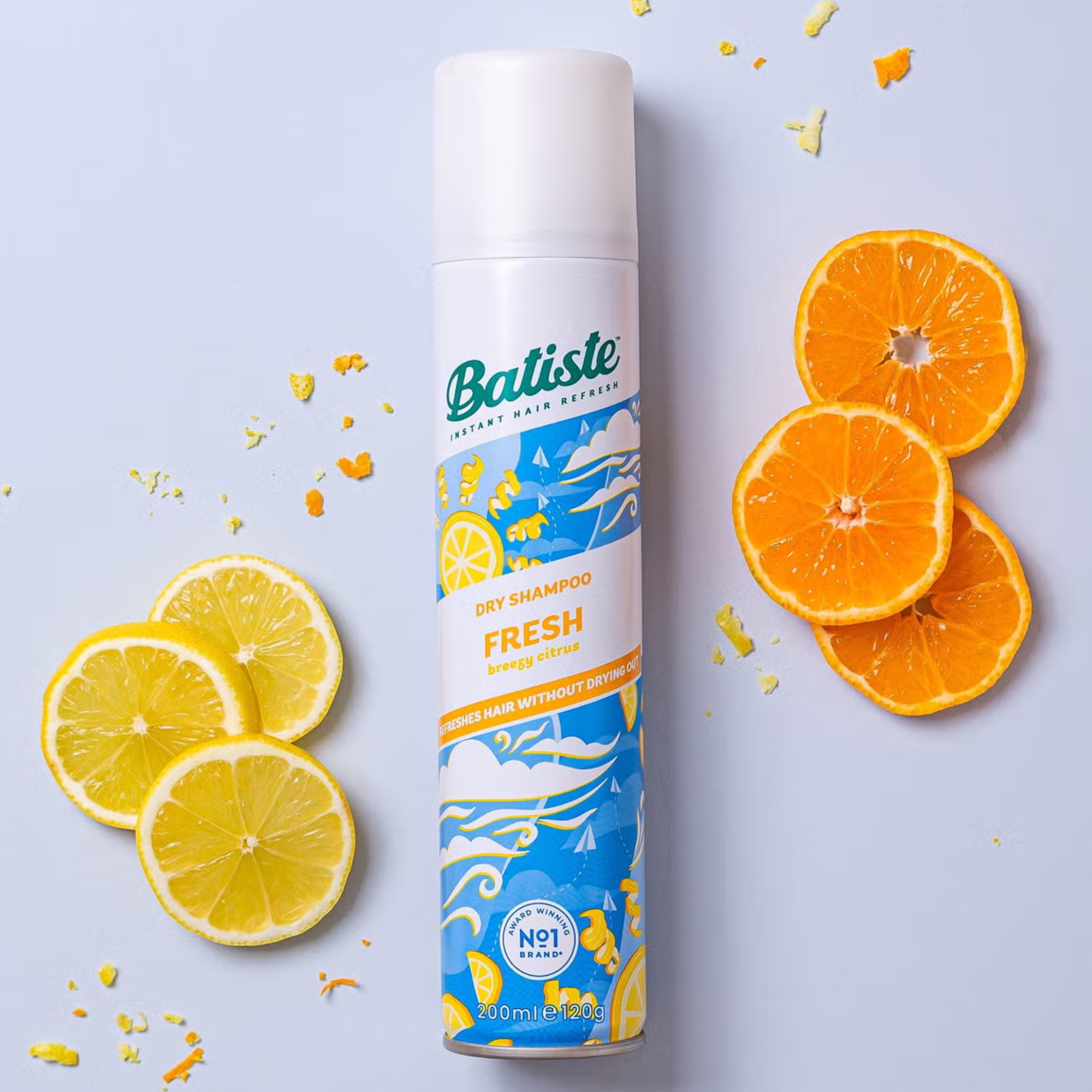 Batiste Dry Shampoo Fresh Breezy Citrus 200ml