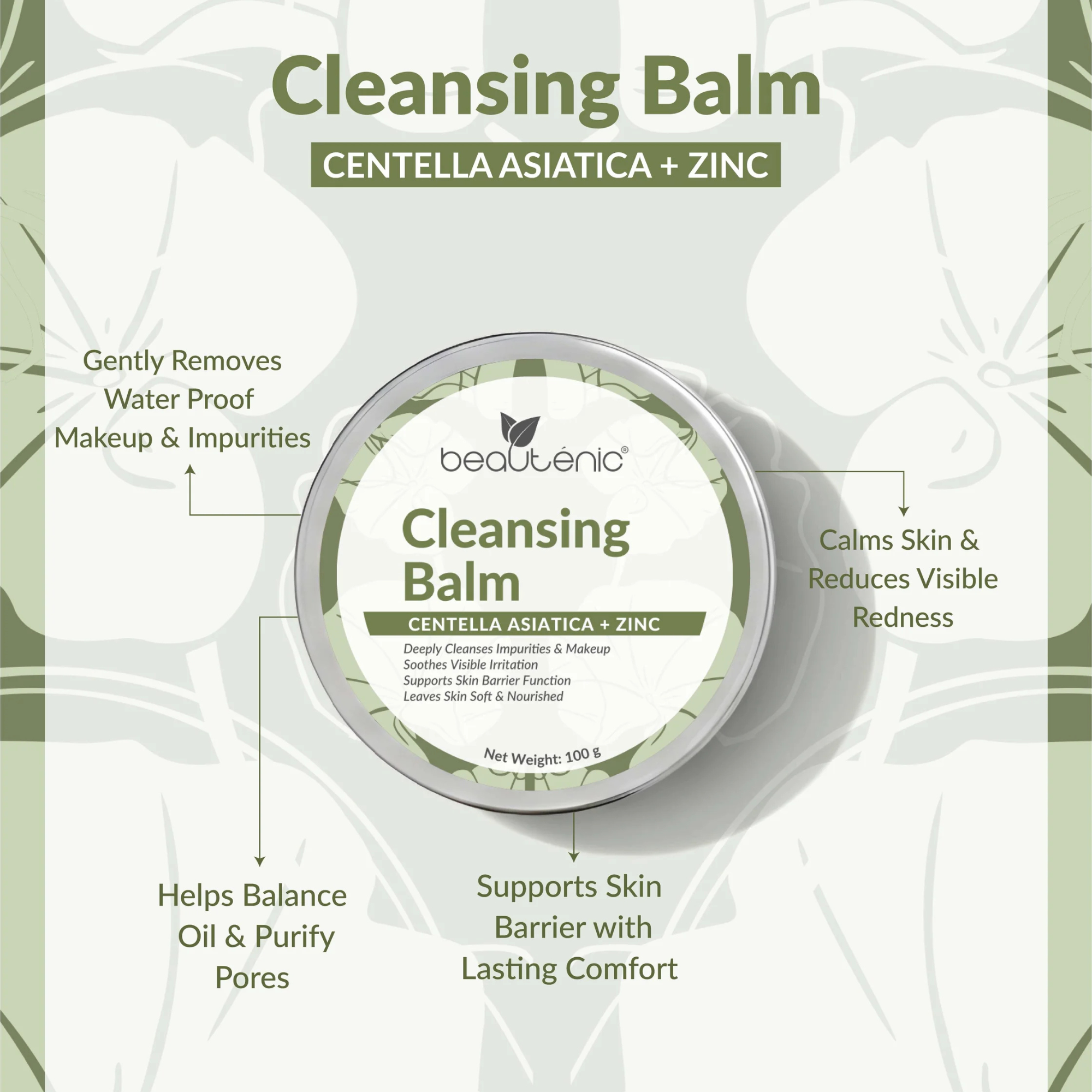 Beautenic Centella Asiatica + Zinc Cleansing Balm price in Pakistan