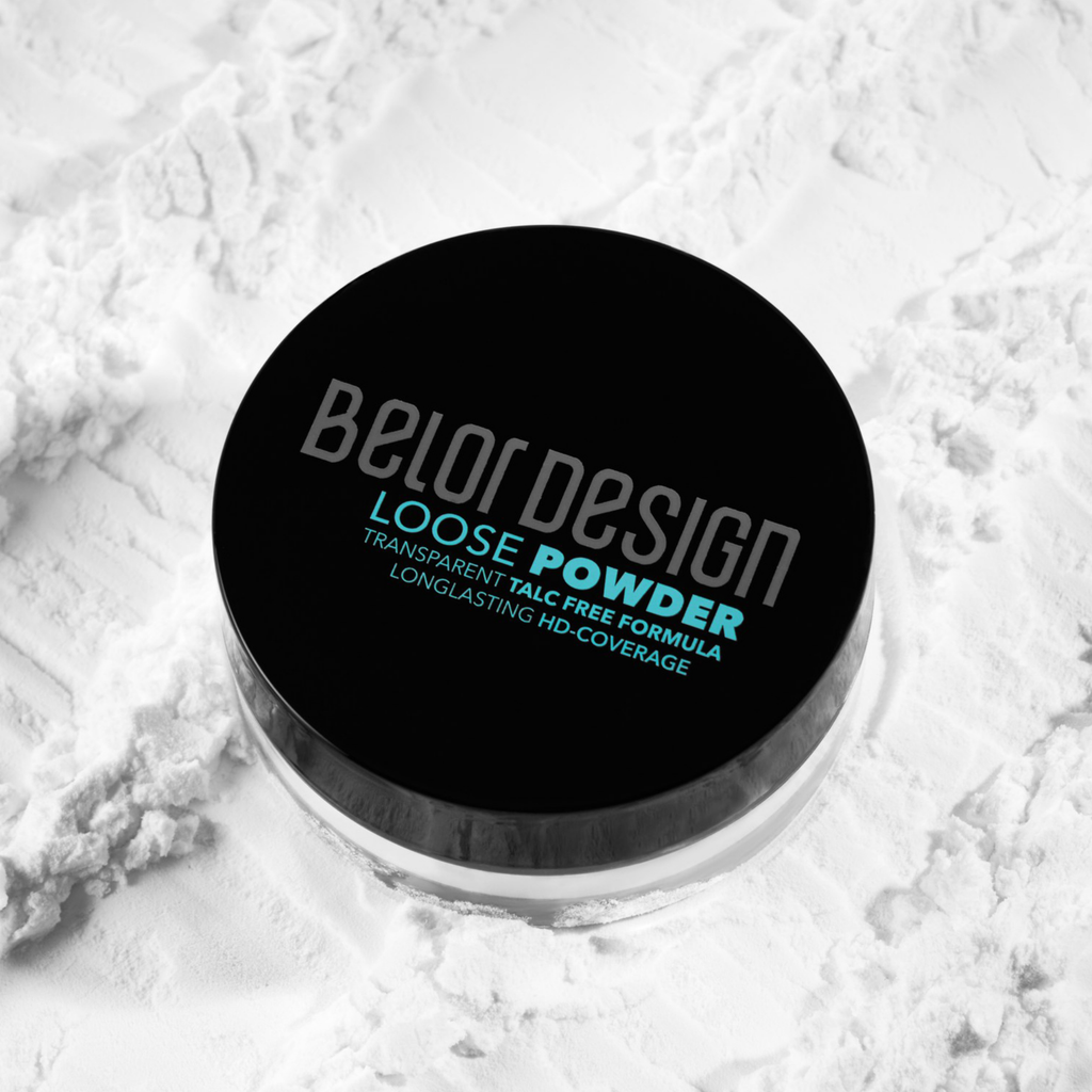 Belor Design Long Lasting HD Coverage Transparent Talc Loose Powder 11gm