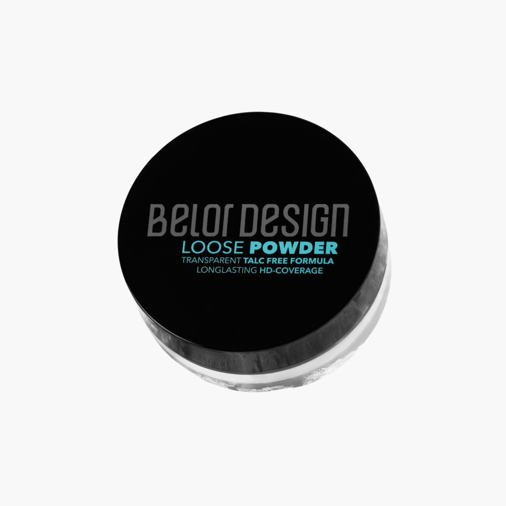 Belor Design Long Lasting HD Coverage Transparent Talc Loose Powder 11gm