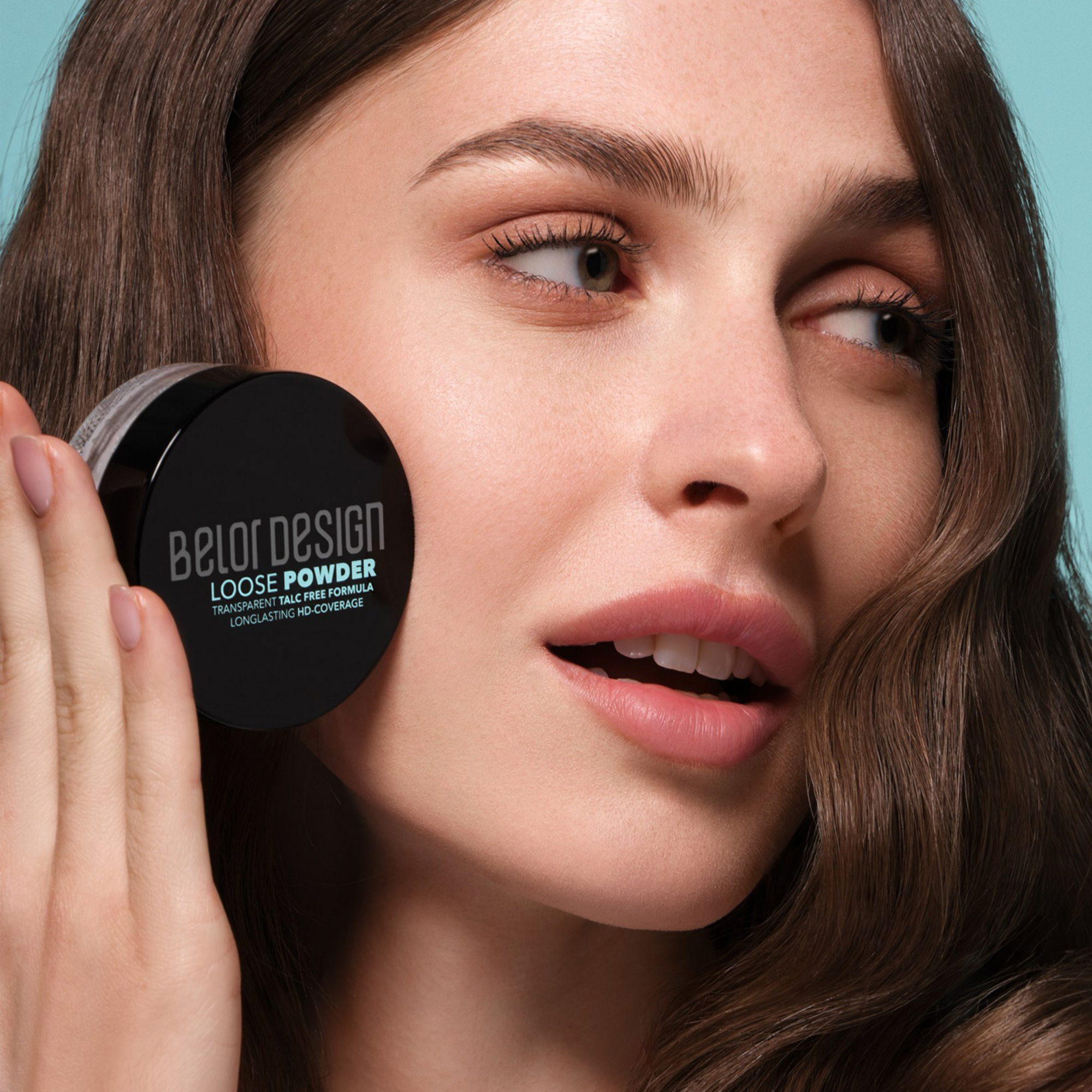 Belor Design Long Lasting HD Coverage Transparent Talc Loose Powder 11gm