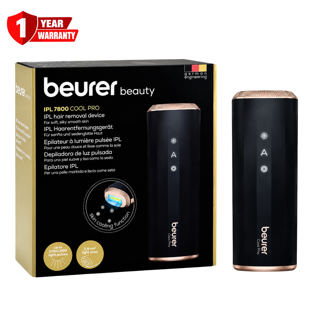 Beurer Cool Pro IPL Hair Removal Device IPL-7800