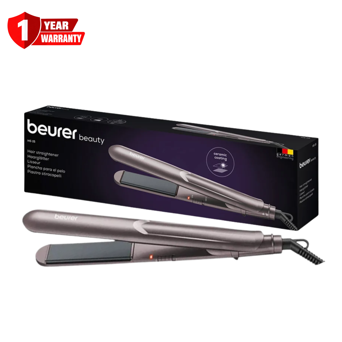 Beurer Hair Straightener HS-15