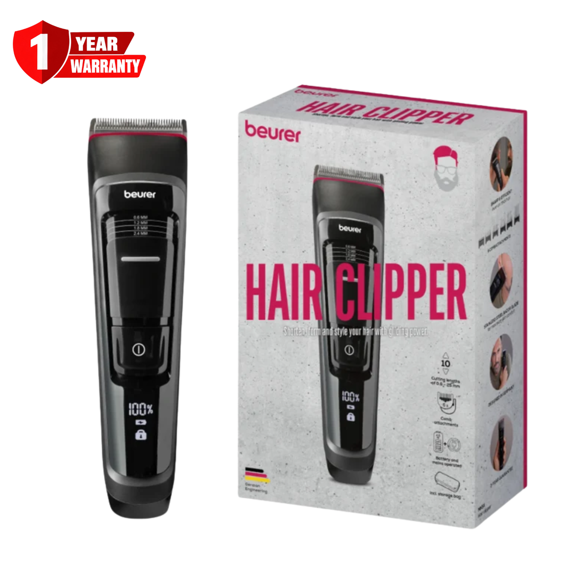 Beurer MN5X Hair Clipper