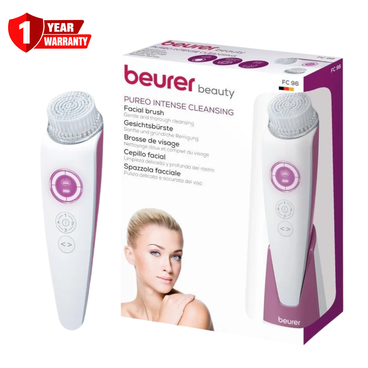 Beurer Pureo Intense Cleaning Facial Brush FC-96