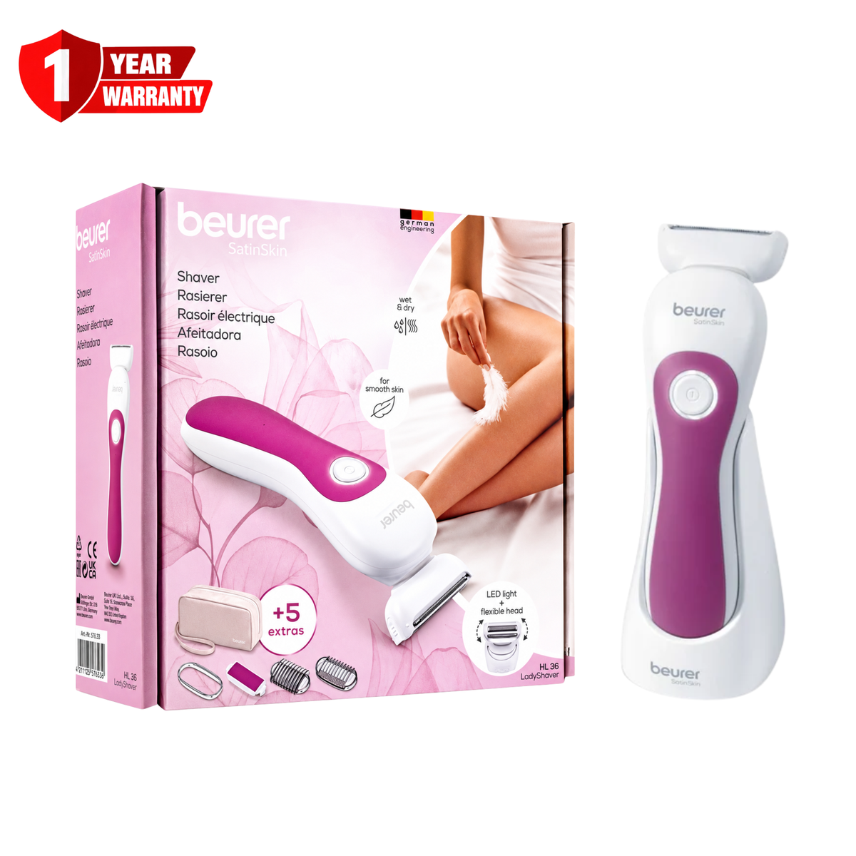 Beurer Satin Skin Lady Shaver HL-36