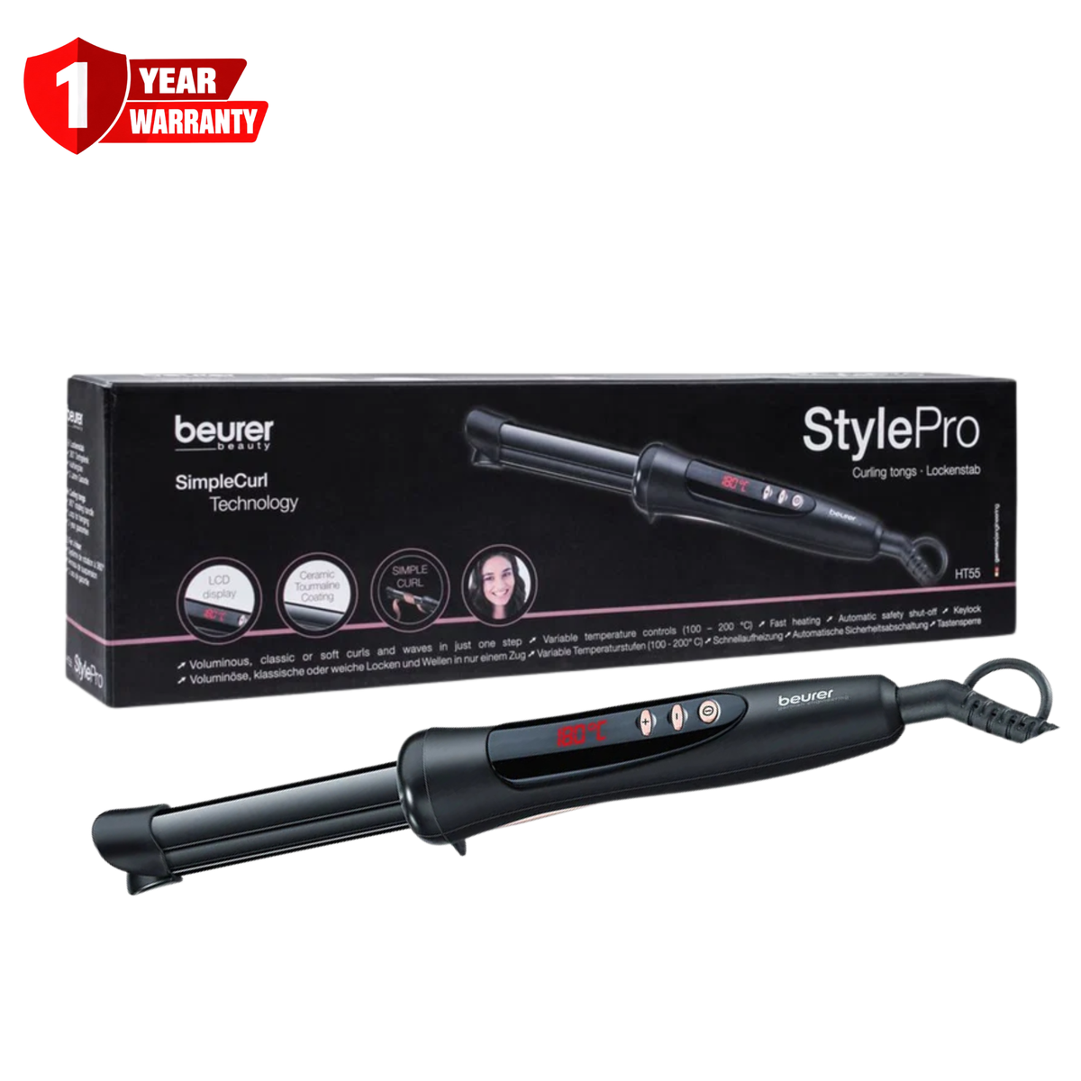 Beurer Style Pro Curling Tongs HT-55