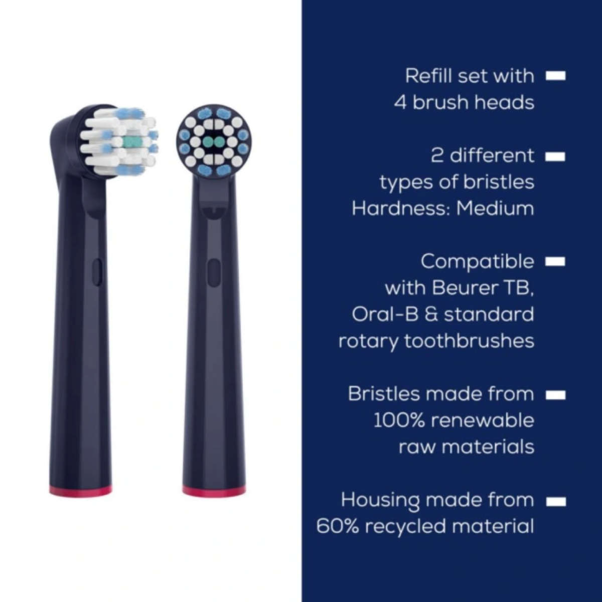 Beurer TB Sensitive Eco 4x GP Brush Heads