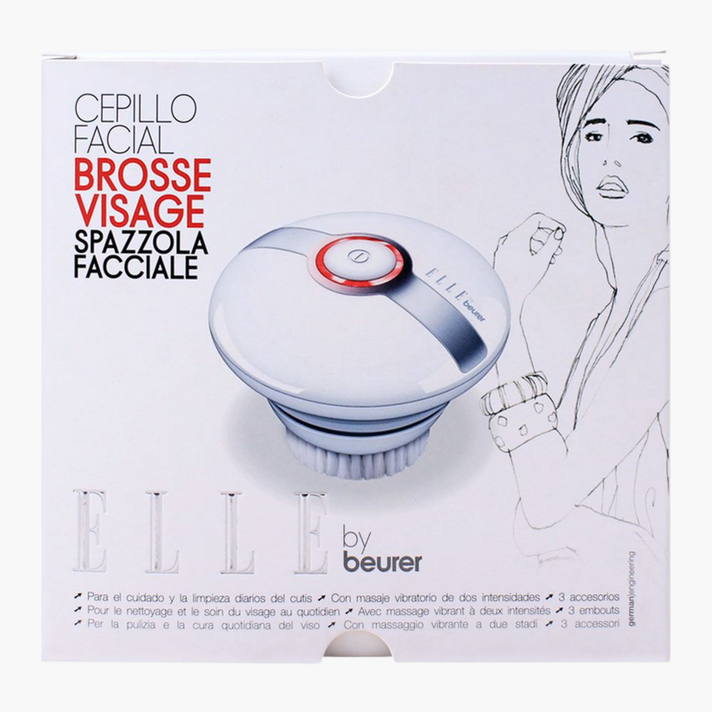 Beurer Elle Pureo Sonic Facial Cleansing Brush FCE-60 Box